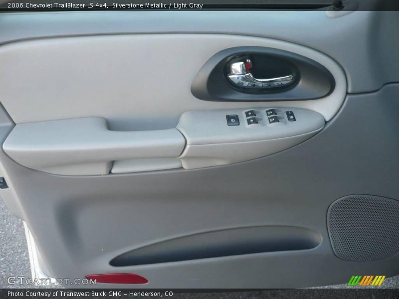 Silverstone Metallic / Light Gray 2006 Chevrolet TrailBlazer LS 4x4