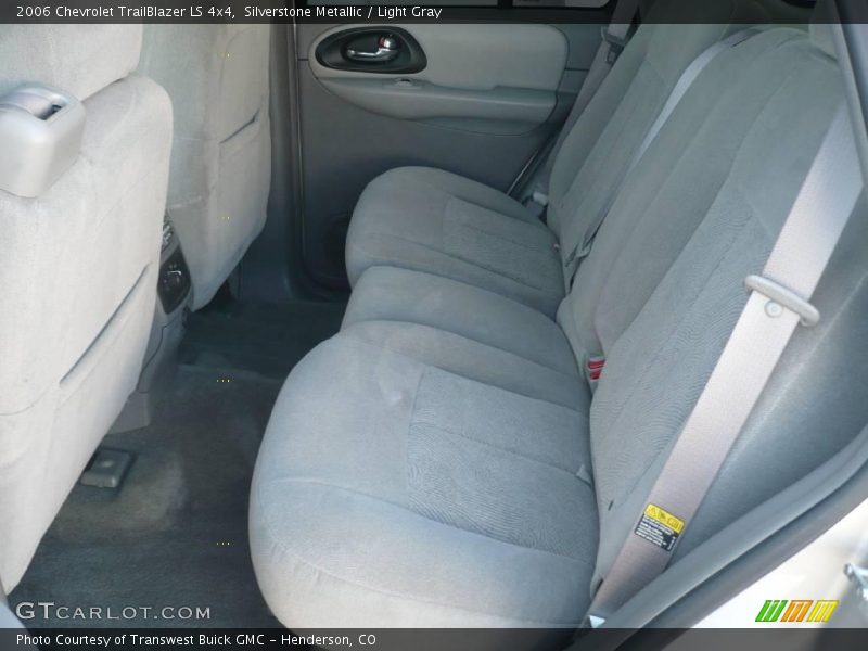 Silverstone Metallic / Light Gray 2006 Chevrolet TrailBlazer LS 4x4