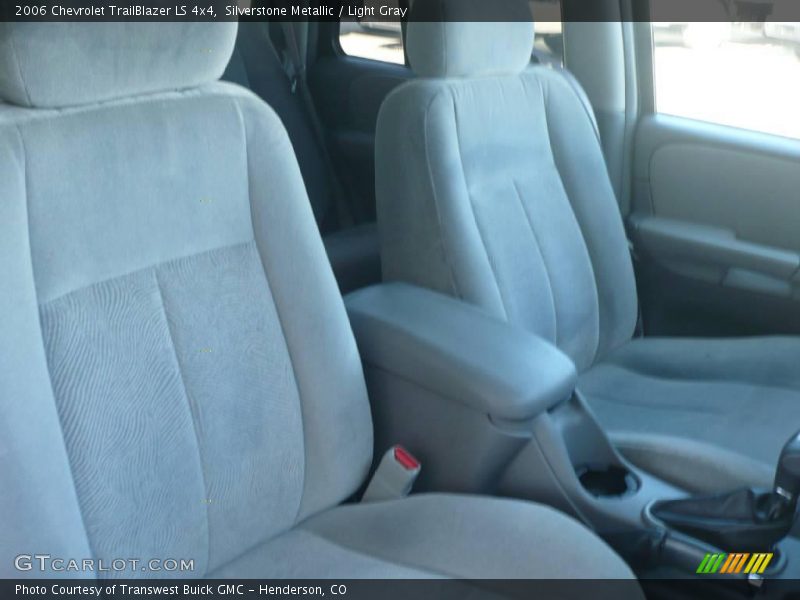 Silverstone Metallic / Light Gray 2006 Chevrolet TrailBlazer LS 4x4