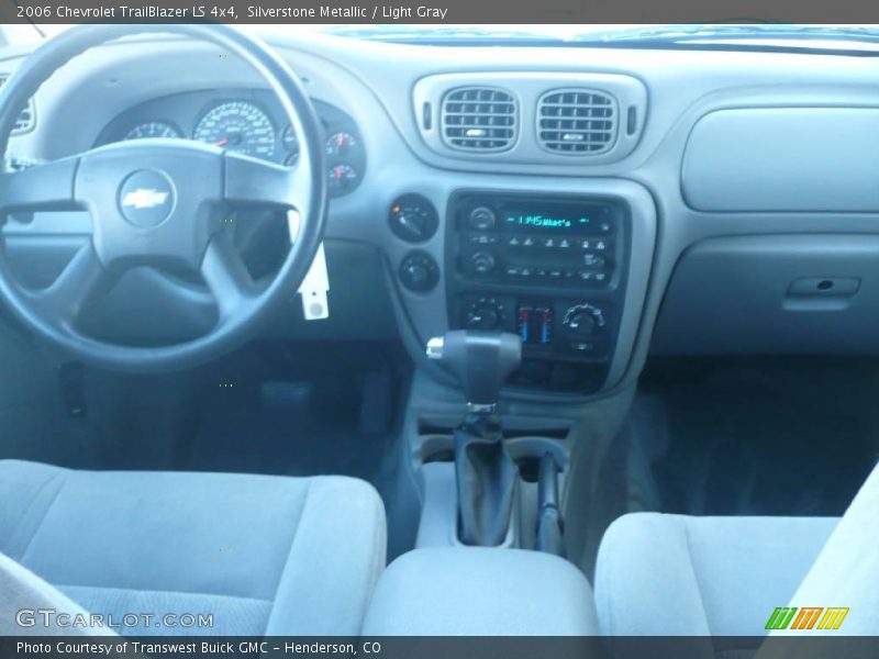 Silverstone Metallic / Light Gray 2006 Chevrolet TrailBlazer LS 4x4