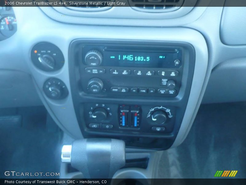 Silverstone Metallic / Light Gray 2006 Chevrolet TrailBlazer LS 4x4