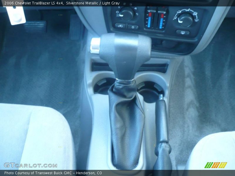 Silverstone Metallic / Light Gray 2006 Chevrolet TrailBlazer LS 4x4