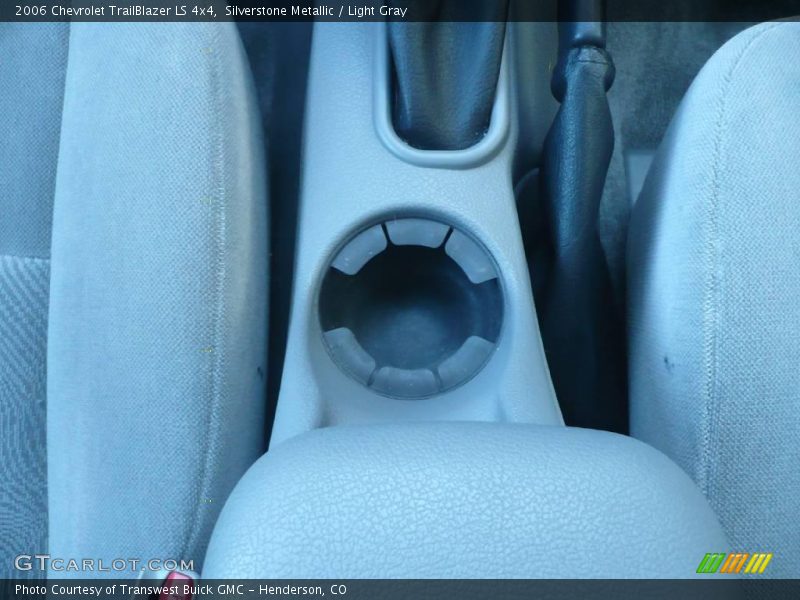 Silverstone Metallic / Light Gray 2006 Chevrolet TrailBlazer LS 4x4