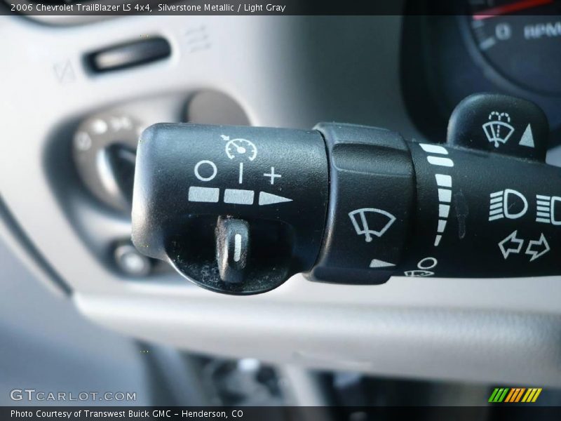 Silverstone Metallic / Light Gray 2006 Chevrolet TrailBlazer LS 4x4