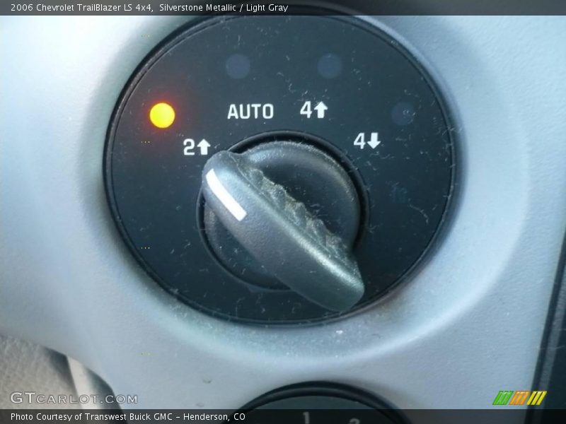 Silverstone Metallic / Light Gray 2006 Chevrolet TrailBlazer LS 4x4