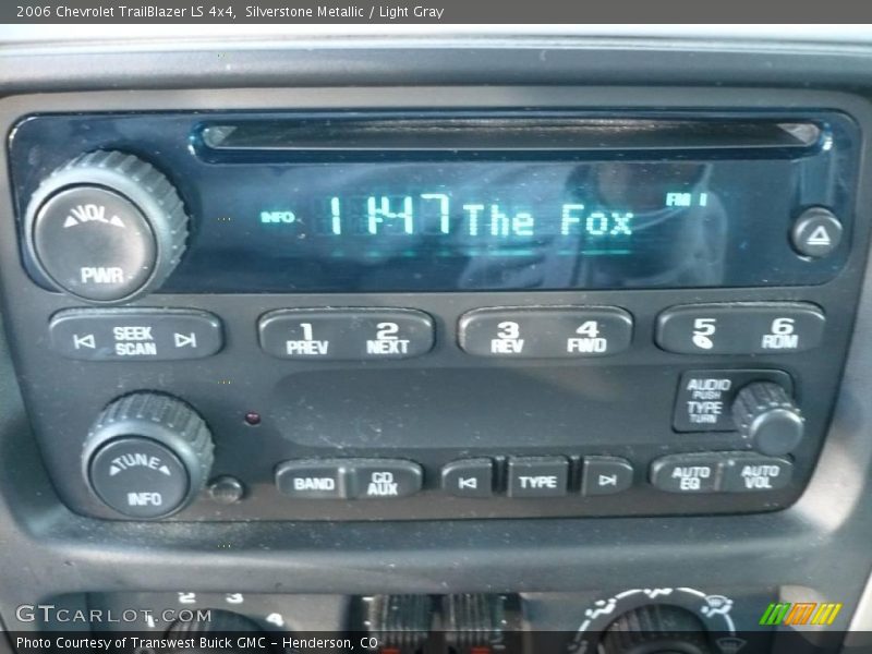 Silverstone Metallic / Light Gray 2006 Chevrolet TrailBlazer LS 4x4