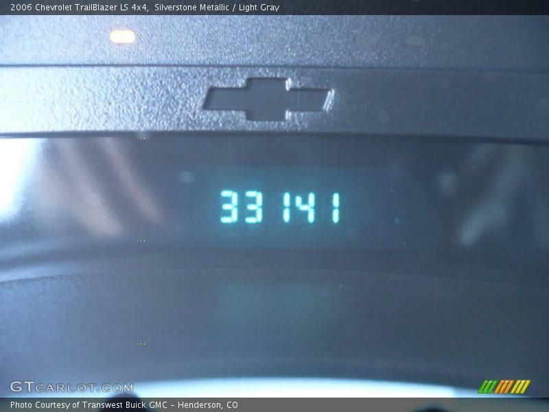 Silverstone Metallic / Light Gray 2006 Chevrolet TrailBlazer LS 4x4