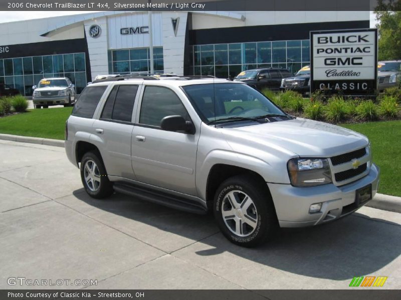 Silverstone Metallic / Light Gray 2006 Chevrolet TrailBlazer LT 4x4