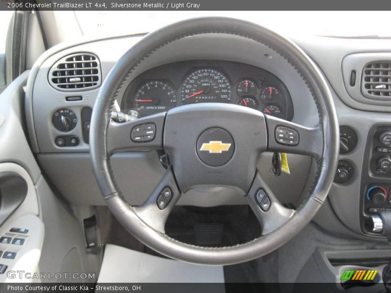 Silverstone Metallic / Light Gray 2006 Chevrolet TrailBlazer LT 4x4