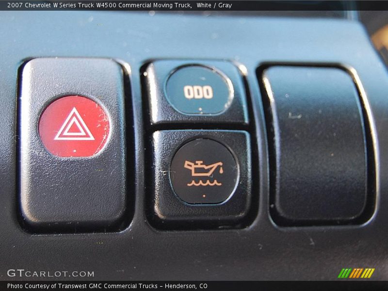 White / Gray 2007 Chevrolet W Series Truck W4500 Commercial Moving Truck