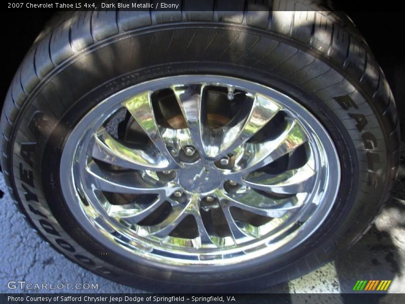 Dark Blue Metallic / Ebony 2007 Chevrolet Tahoe LS 4x4