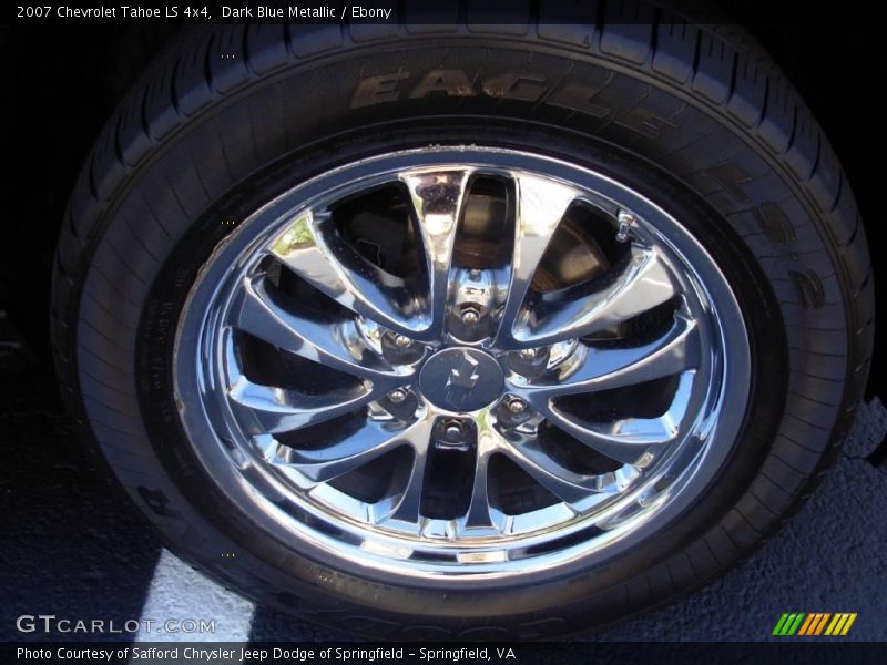 Dark Blue Metallic / Ebony 2007 Chevrolet Tahoe LS 4x4