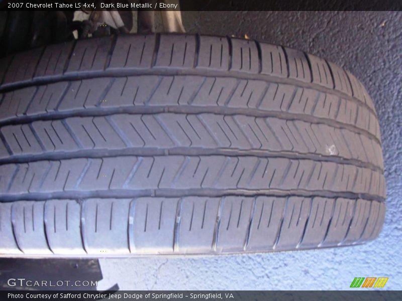 Dark Blue Metallic / Ebony 2007 Chevrolet Tahoe LS 4x4