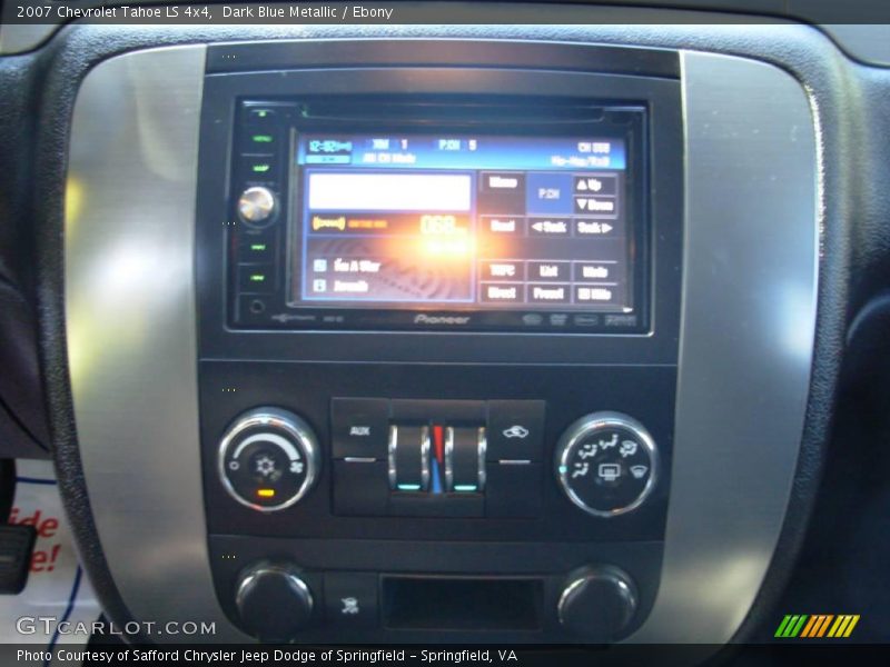 Dark Blue Metallic / Ebony 2007 Chevrolet Tahoe LS 4x4