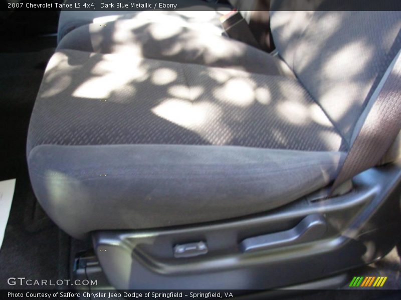 Dark Blue Metallic / Ebony 2007 Chevrolet Tahoe LS 4x4