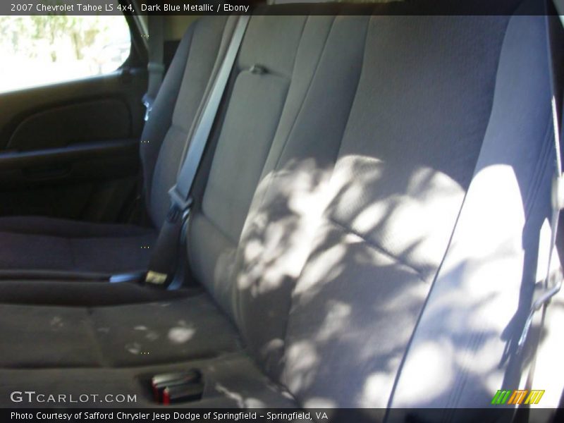 Dark Blue Metallic / Ebony 2007 Chevrolet Tahoe LS 4x4