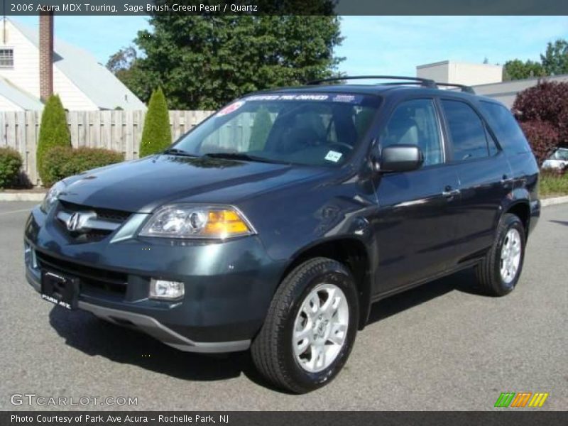 Sage Brush Green Pearl / Quartz 2006 Acura MDX Touring