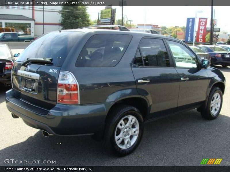 Sage Brush Green Pearl / Quartz 2006 Acura MDX Touring