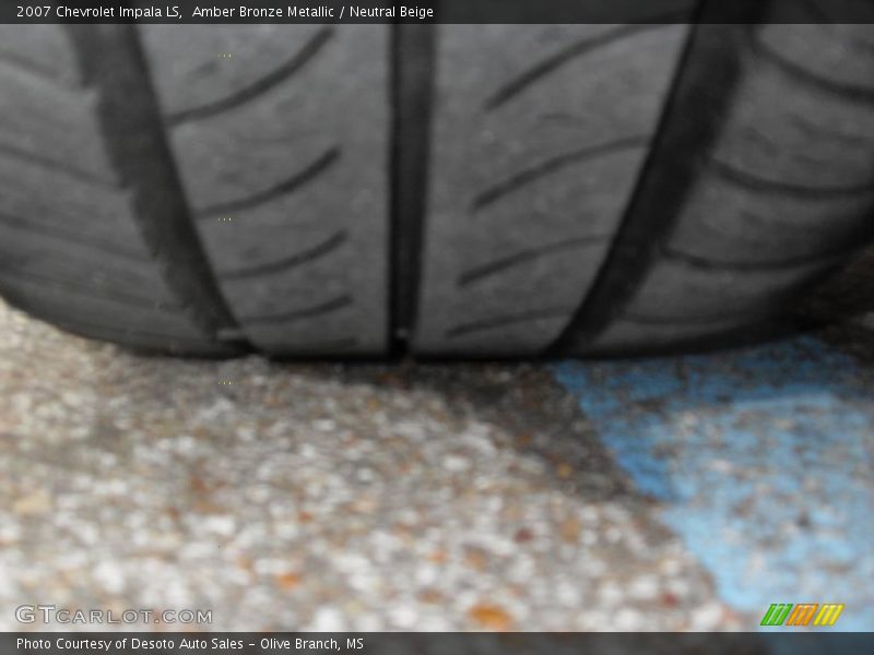 Amber Bronze Metallic / Neutral Beige 2007 Chevrolet Impala LS