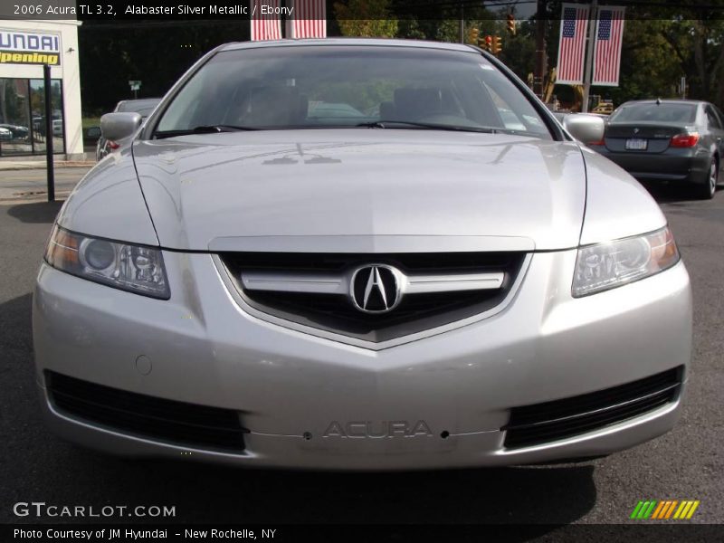 Alabaster Silver Metallic / Ebony 2006 Acura TL 3.2