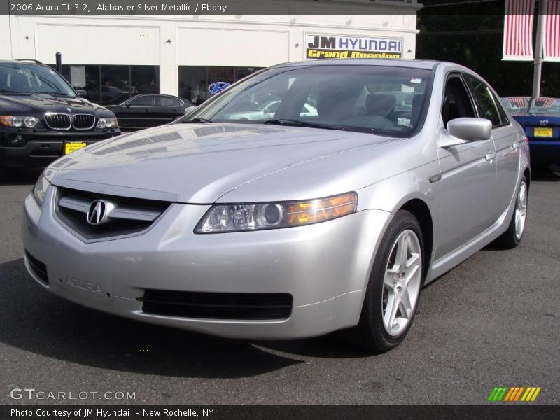 Alabaster Silver Metallic / Ebony 2006 Acura TL 3.2