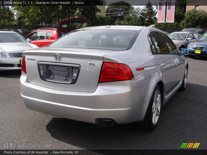 Alabaster Silver Metallic / Ebony 2006 Acura TL 3.2