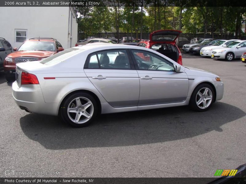Alabaster Silver Metallic / Ebony 2006 Acura TL 3.2