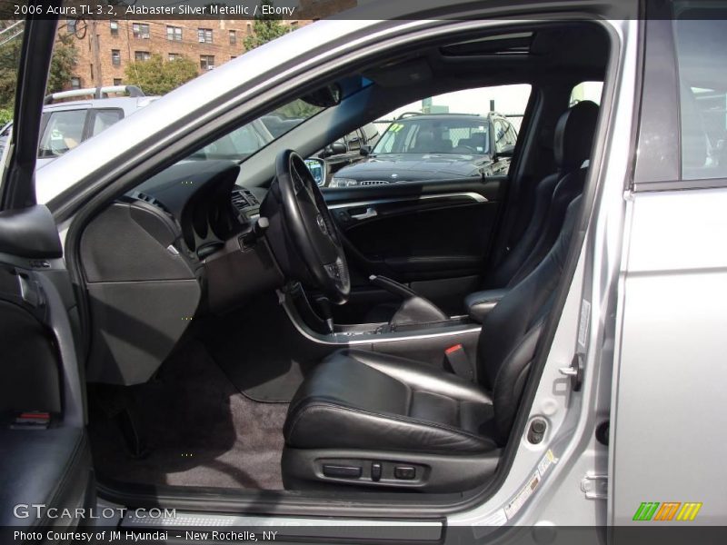 Alabaster Silver Metallic / Ebony 2006 Acura TL 3.2