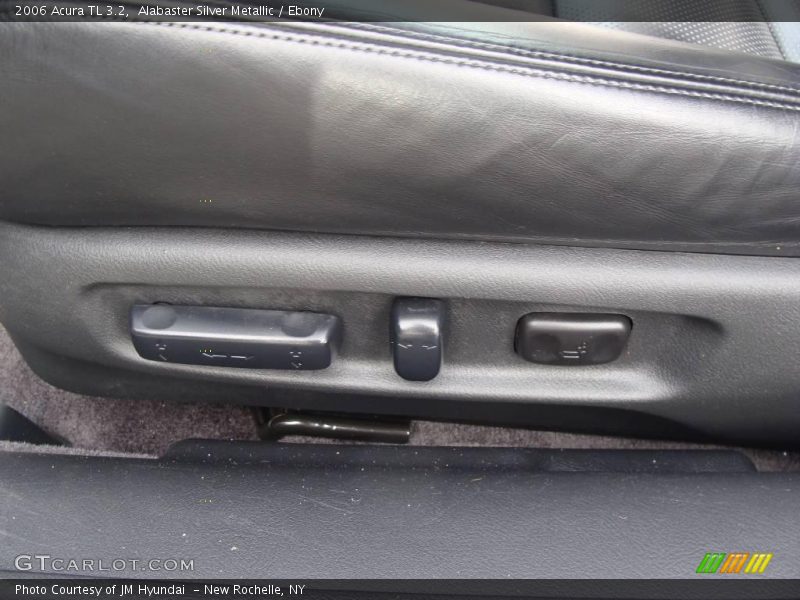 Alabaster Silver Metallic / Ebony 2006 Acura TL 3.2