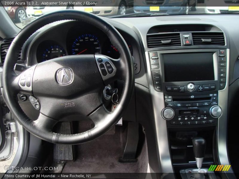 Alabaster Silver Metallic / Ebony 2006 Acura TL 3.2