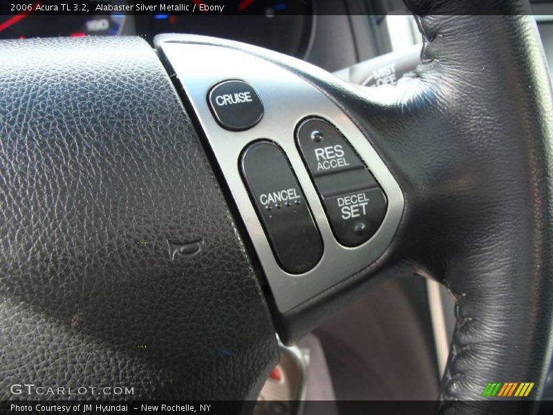 Alabaster Silver Metallic / Ebony 2006 Acura TL 3.2