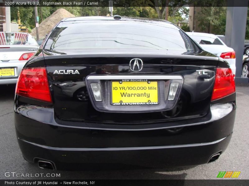 Nighthawk Black Pearl / Camel 2006 Acura TL 3.2