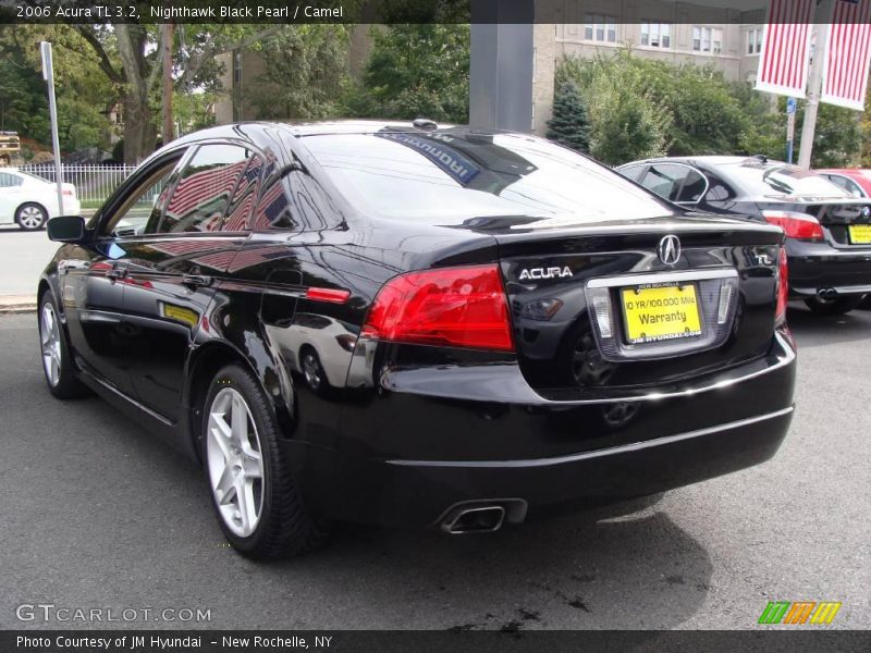 Nighthawk Black Pearl / Camel 2006 Acura TL 3.2