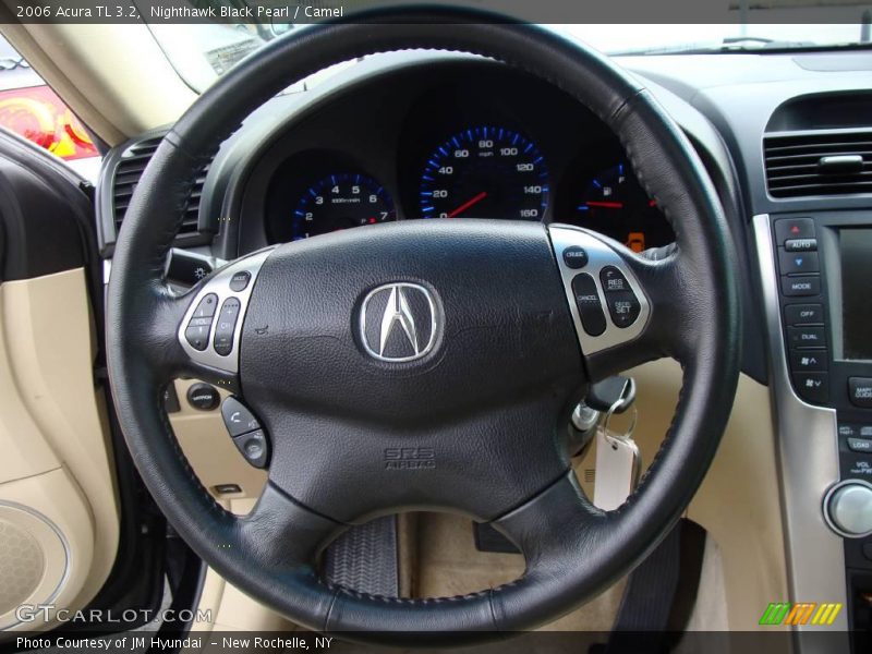 Nighthawk Black Pearl / Camel 2006 Acura TL 3.2