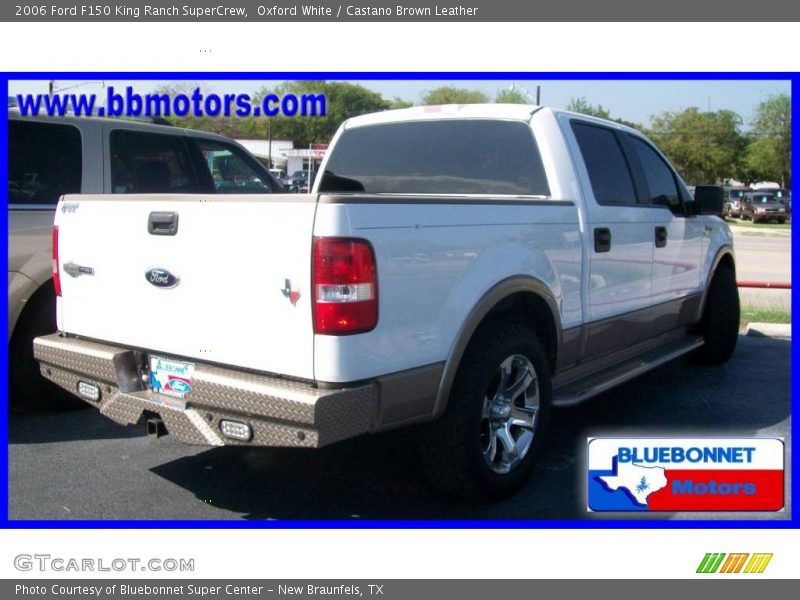 Oxford White / Castano Brown Leather 2006 Ford F150 King Ranch SuperCrew