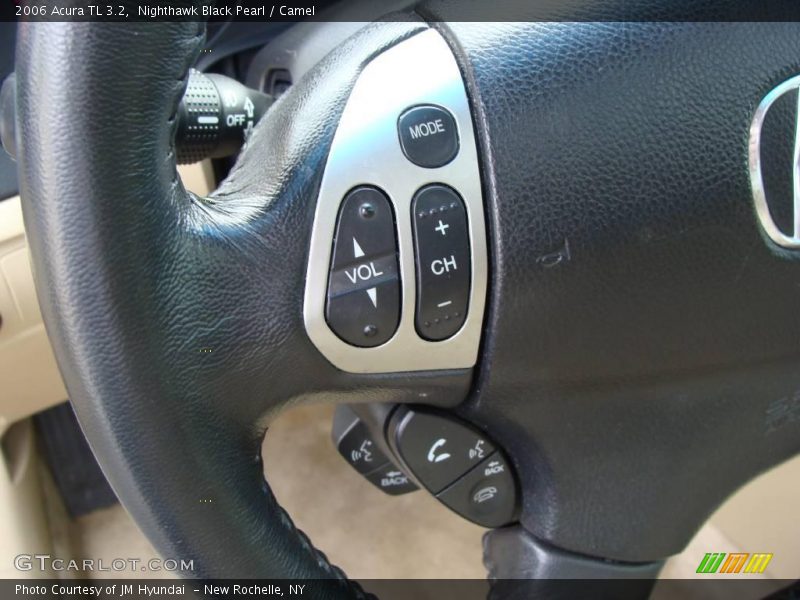 Nighthawk Black Pearl / Camel 2006 Acura TL 3.2