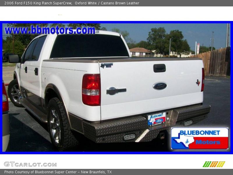 Oxford White / Castano Brown Leather 2006 Ford F150 King Ranch SuperCrew