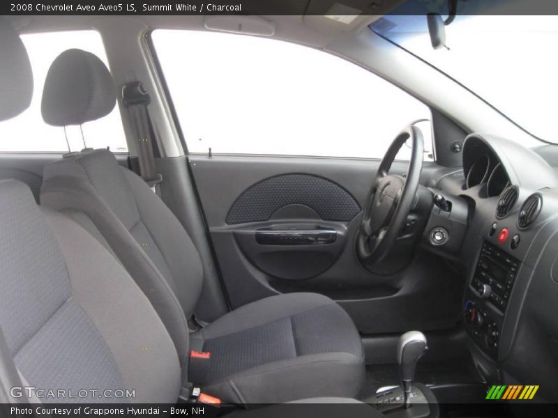 Summit White / Charcoal 2008 Chevrolet Aveo Aveo5 LS