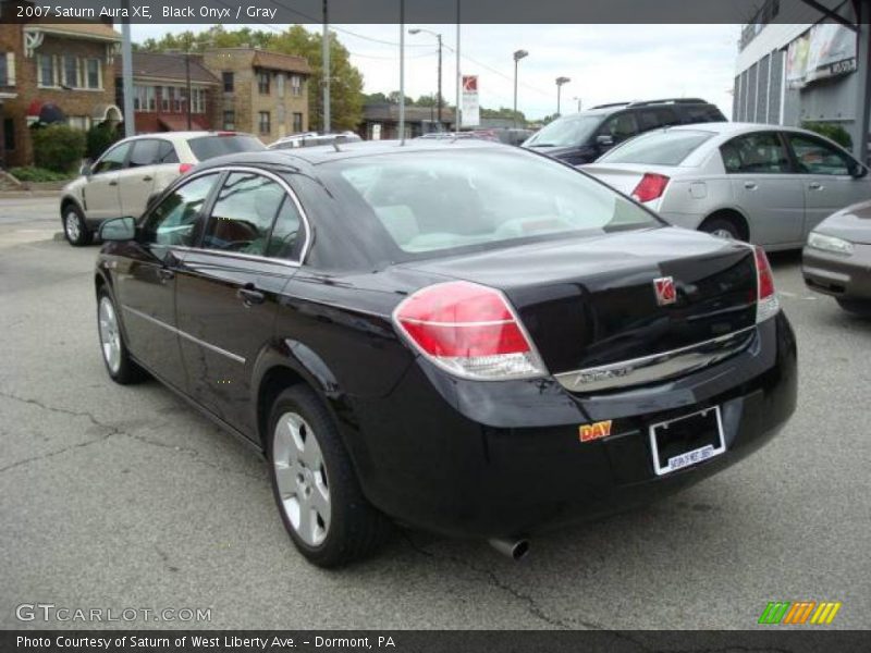Black Onyx / Gray 2007 Saturn Aura XE