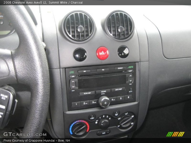 Summit White / Charcoal 2008 Chevrolet Aveo Aveo5 LS