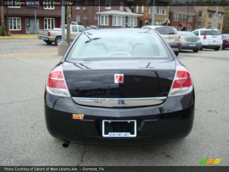 Black Onyx / Gray 2007 Saturn Aura XE