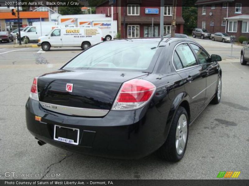 Black Onyx / Gray 2007 Saturn Aura XE