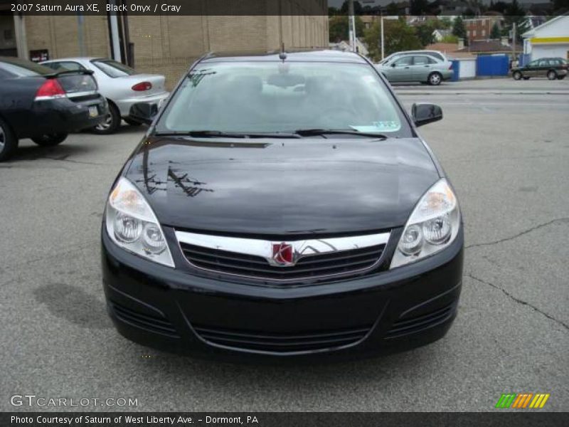 Black Onyx / Gray 2007 Saturn Aura XE