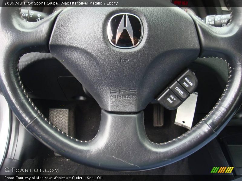 Alabaster Silver Metallic / Ebony 2006 Acura RSX Sports Coupe