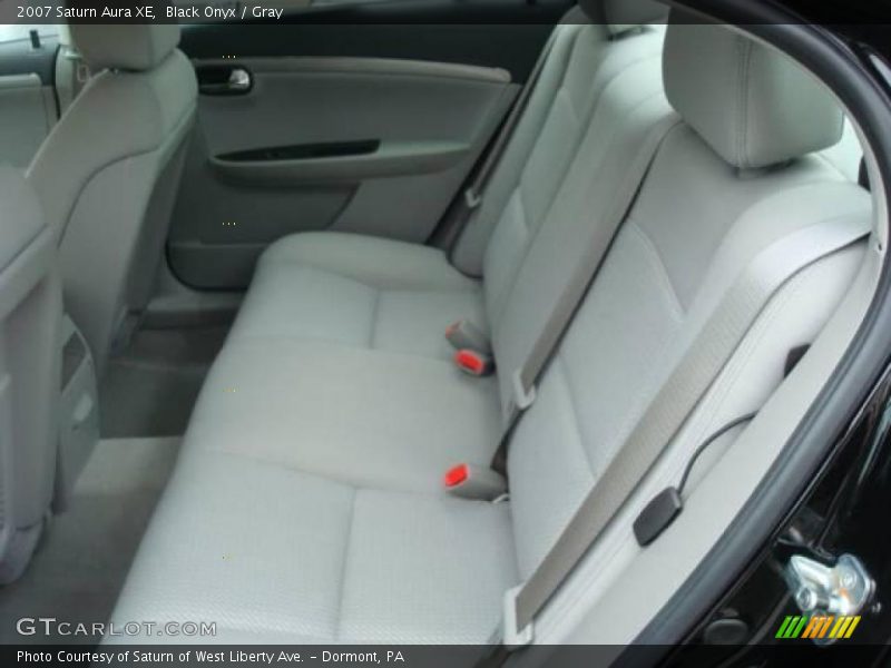 Black Onyx / Gray 2007 Saturn Aura XE