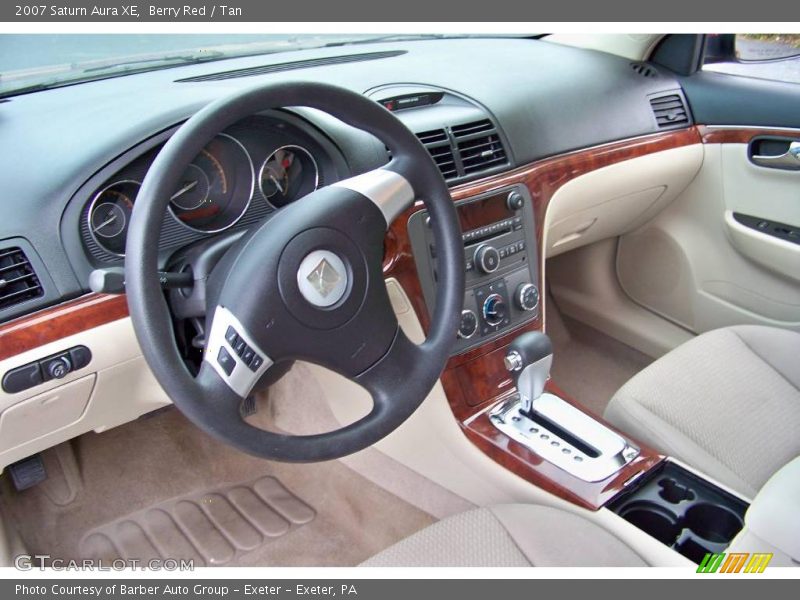  2007 Aura XE Tan Interior