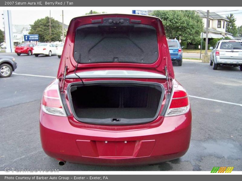 Berry Red / Tan 2007 Saturn Aura XE