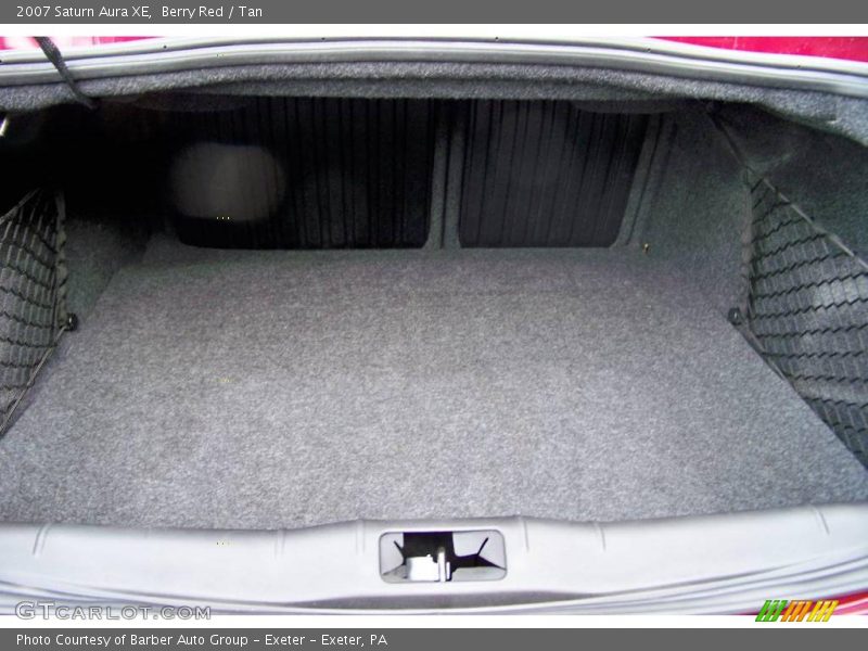 Berry Red / Tan 2007 Saturn Aura XE