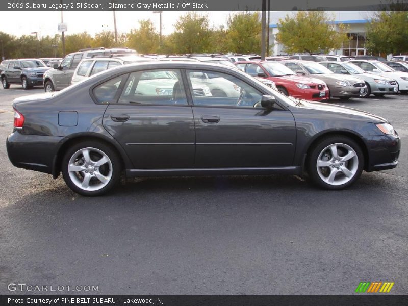 Diamond Gray Metallic / Off Black 2009 Subaru Legacy 2.5i Sedan