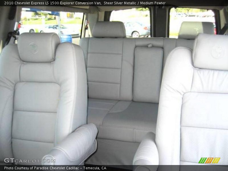 Sheer Silver Metallic / Medium Pewter 2010 Chevrolet Express LS 1500 Explorer Conversion Van